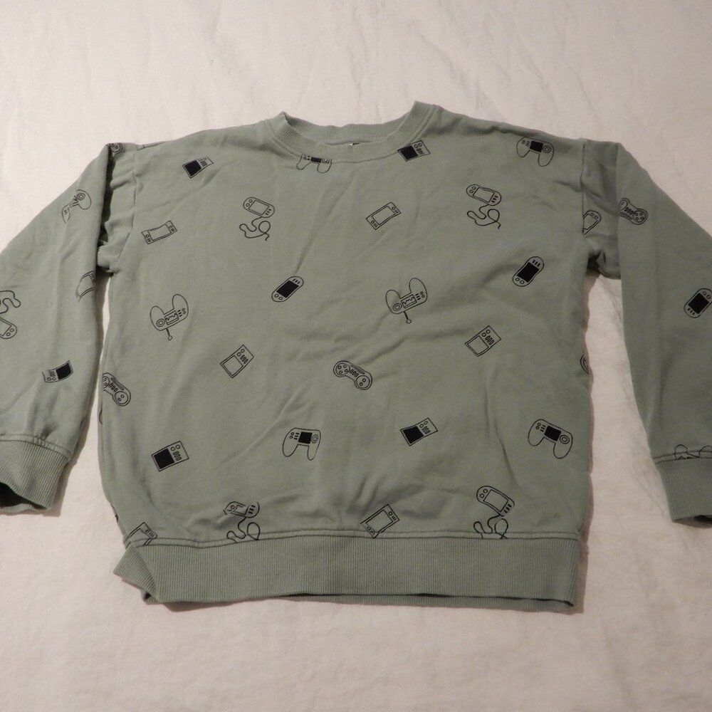 Polarn O Pyret Unisex Girl's/Boy's Organic Cotton French Terry Sweatshirt